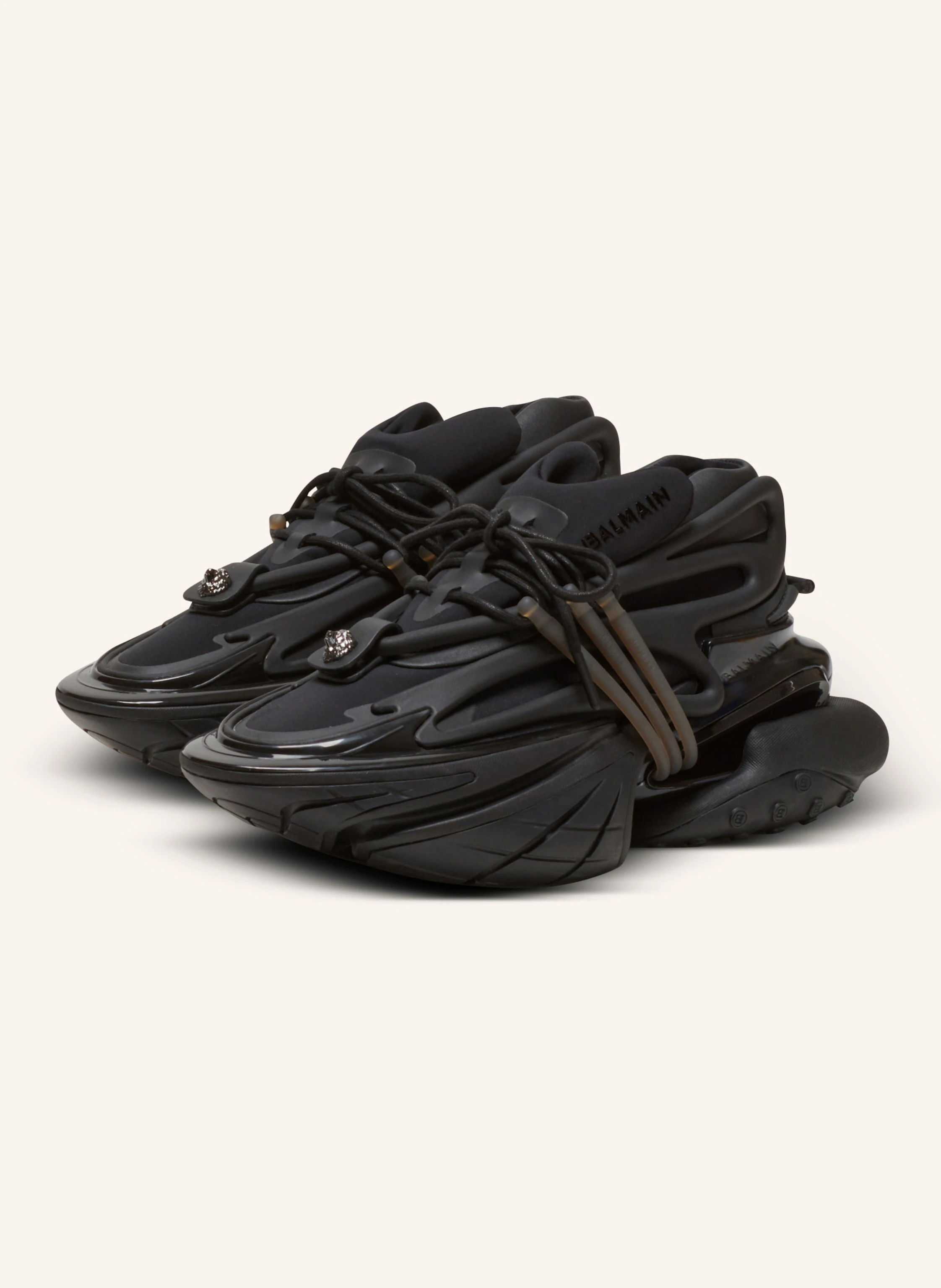 BALMAIN Unicorn Low-Top-Sneakers aus Leder
