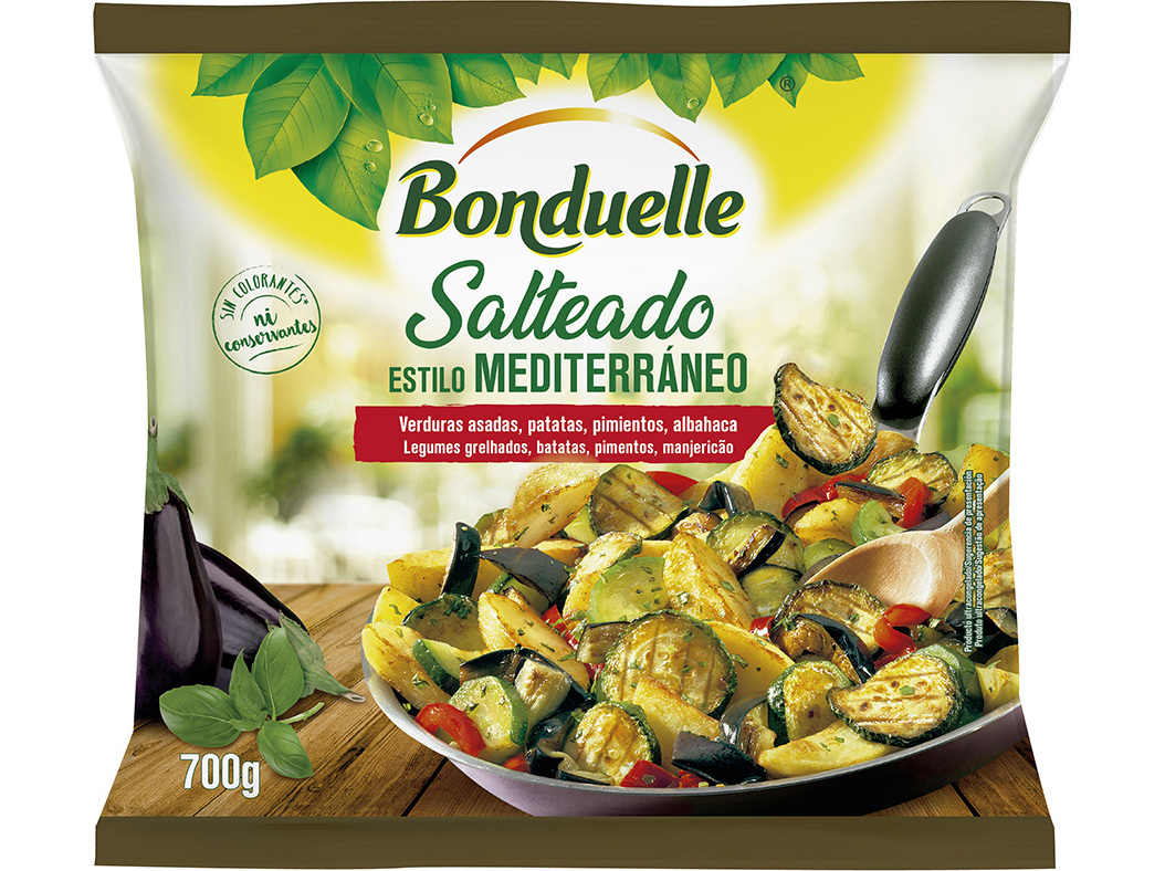 SALTEADO BONDUELLE DE LEGUMES MEDITERRÂNEO 700G