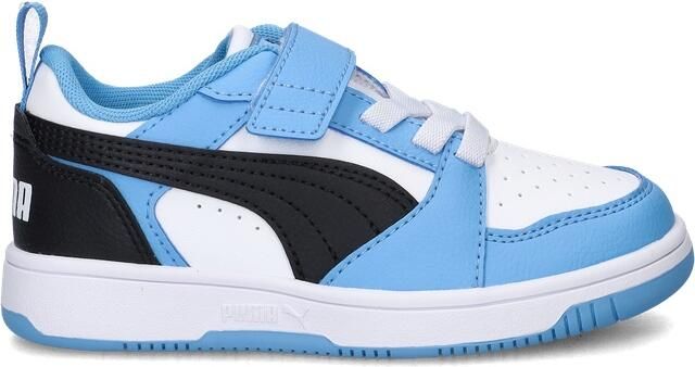 PUMA Rebound V6 Lo AC+ PS Unisex Sneakers Team Light Blue- Black- White