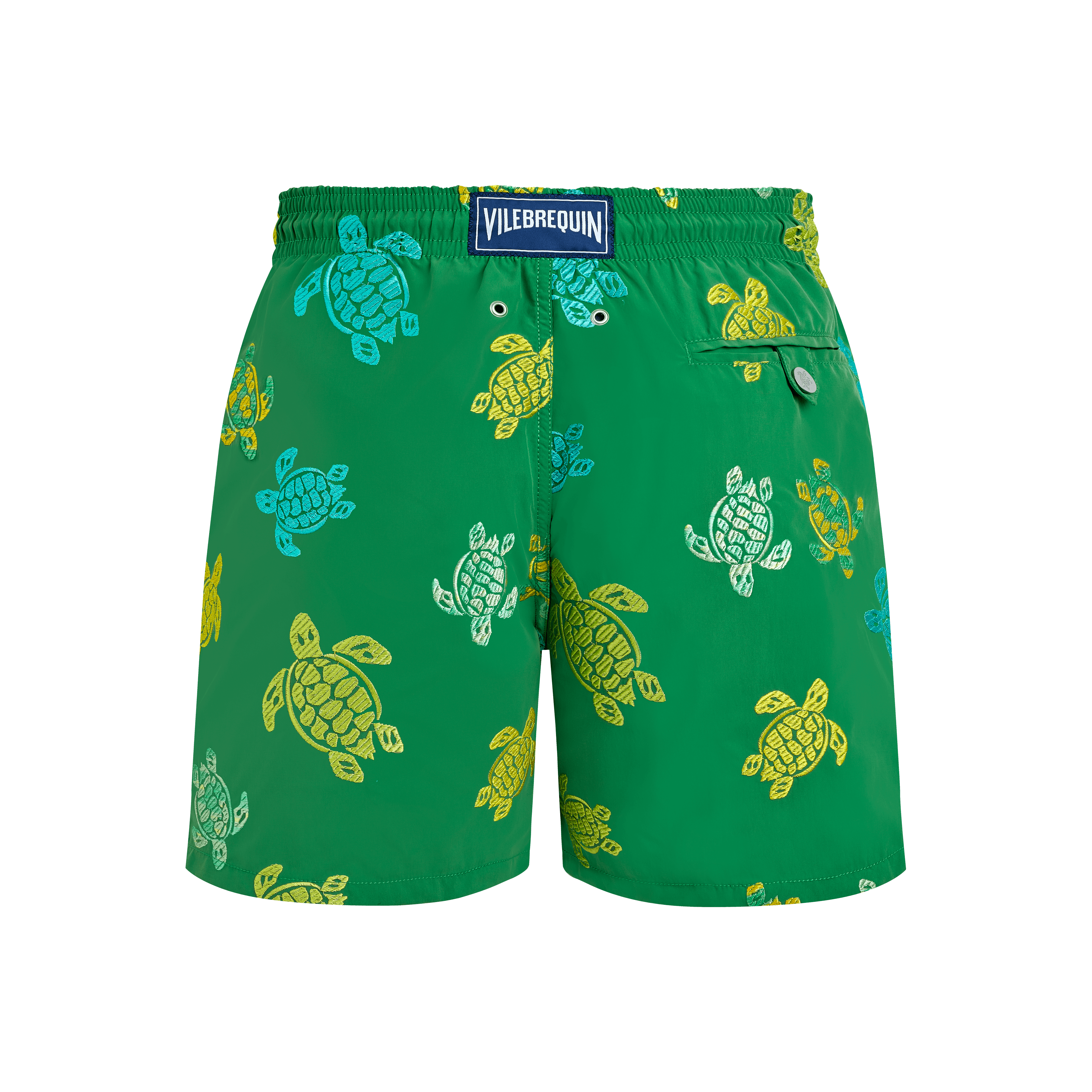 Maillot de Bain Homme Brodé Tortue Multicolore
