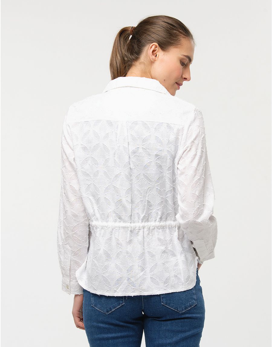 Veste chemise blanche