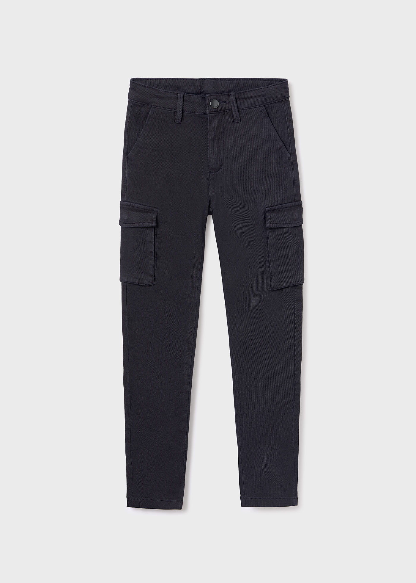 Calças cargo slim fit de algodão da Better Cotton para meninos