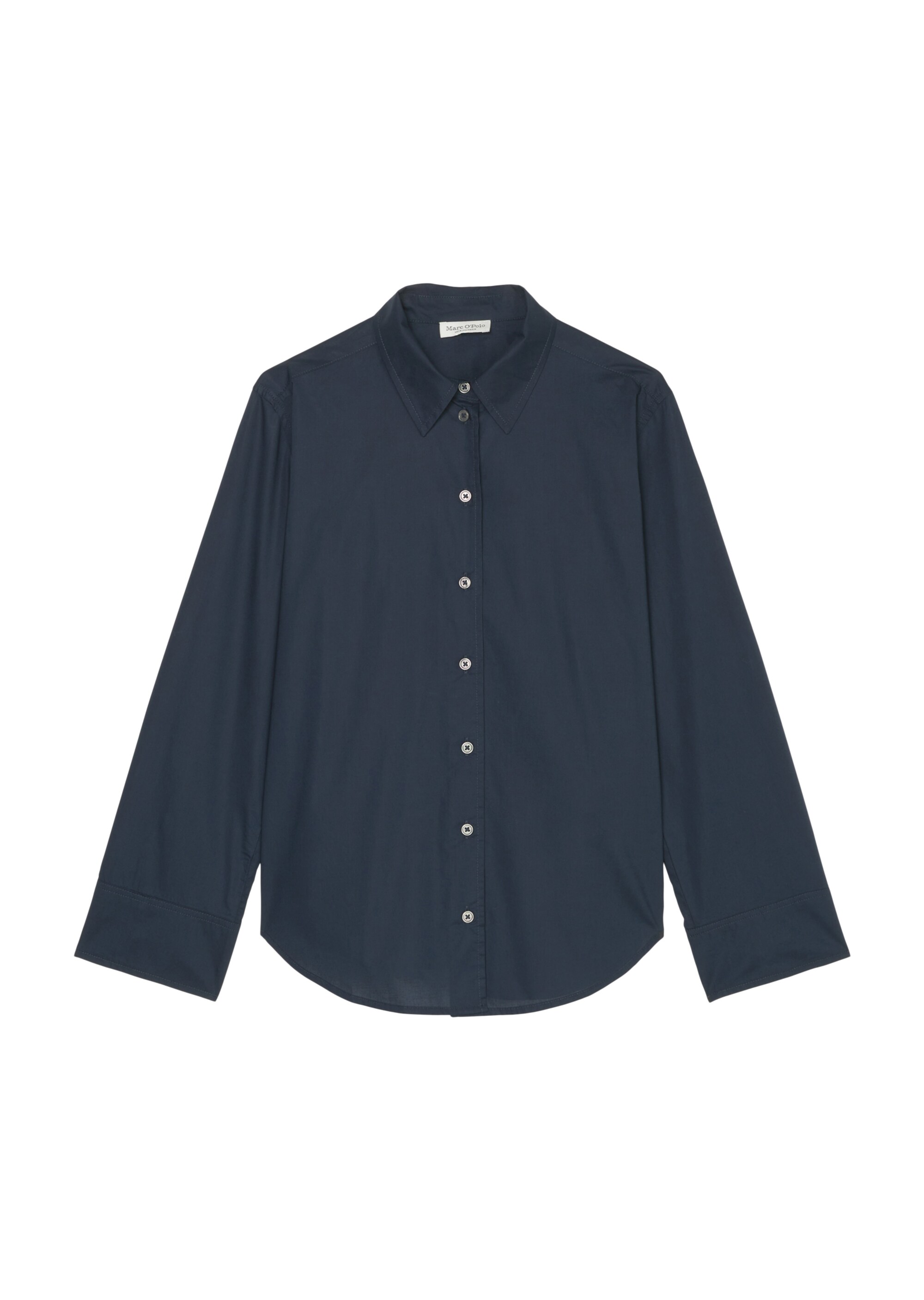 Bluse A-Shape aus Papertouch-Popeline