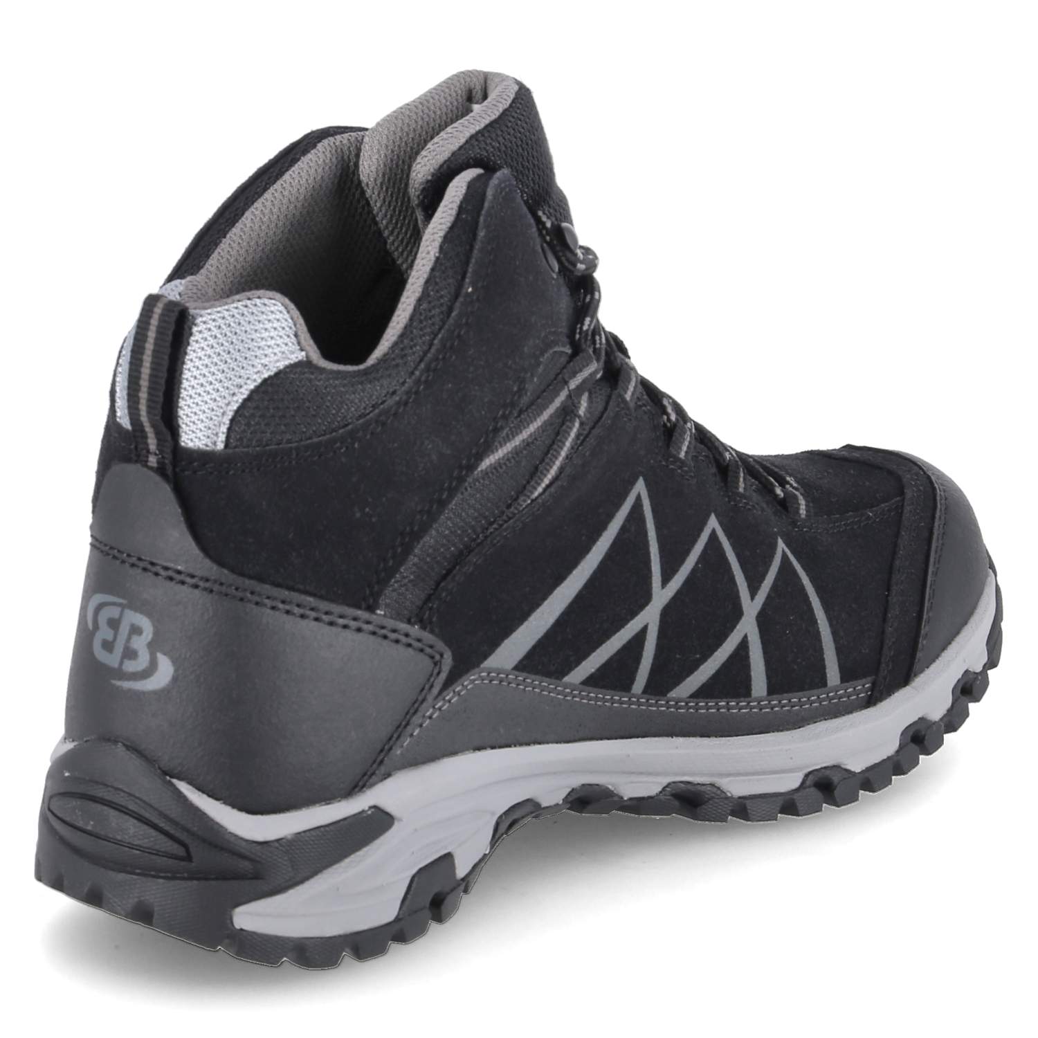 Brütting Outdoorschuhe KANSAS HIGH - schwarz/anthrazi
