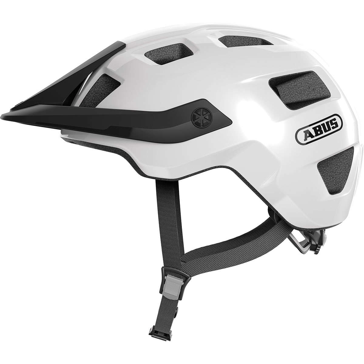 Abus MoTrip MTB Fietshelm Shiny Wit