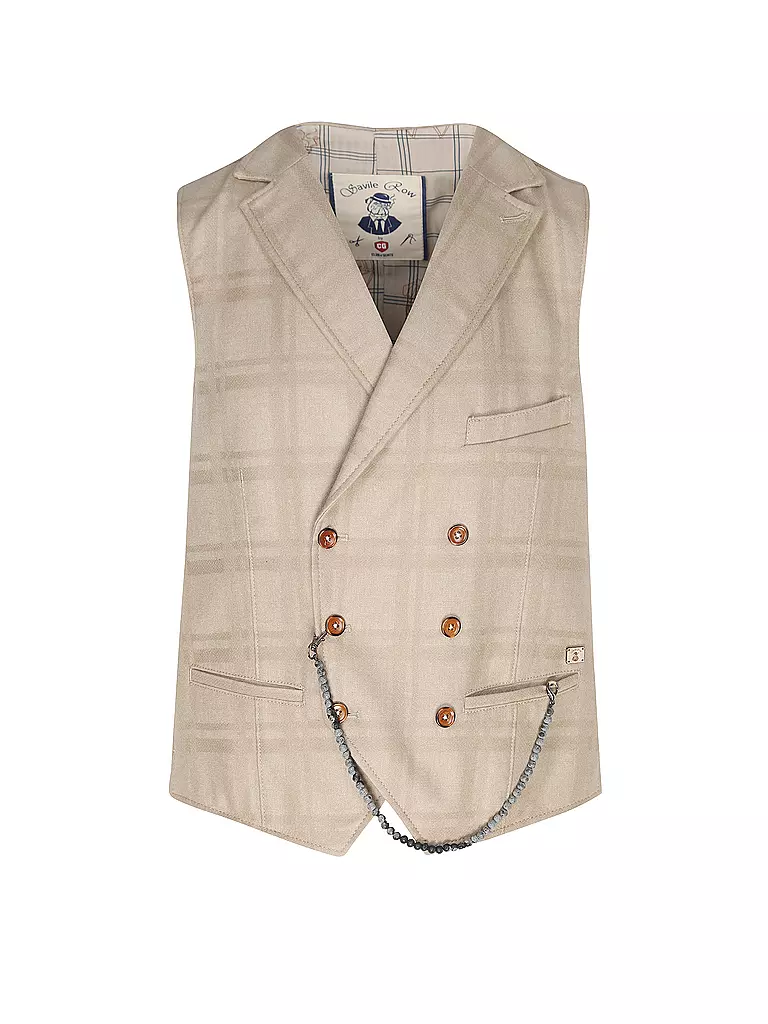 CG - CLUB OF GENTS Anzugweste MATHEW beige