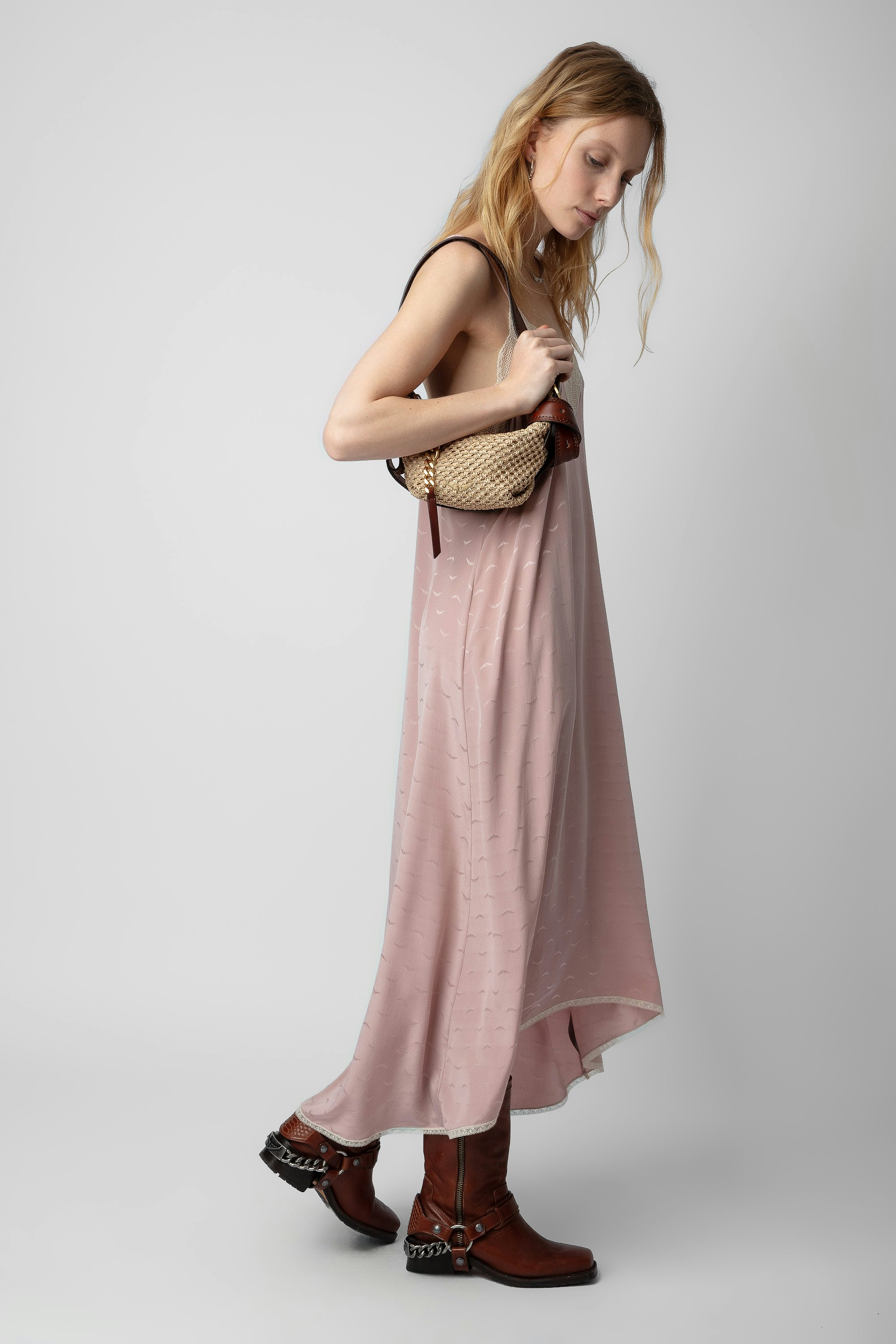 Robe Risty Soie Jacquard