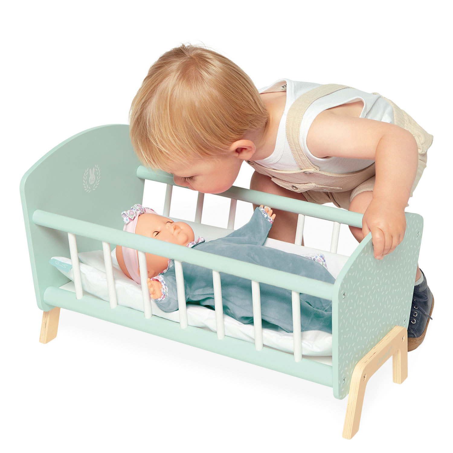 Janod Zen - Houten Poppenbed