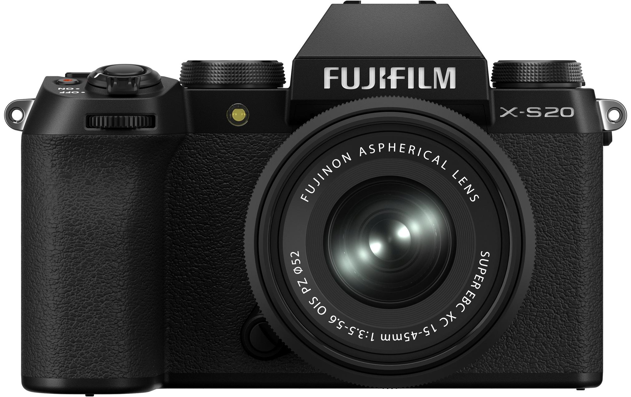 Fotokamera X-S20 XC 15-45 mm<br>Vielseitige Reisekamera mit Ki-Autofokus und langer Akkulaufzeit mit Objektiv