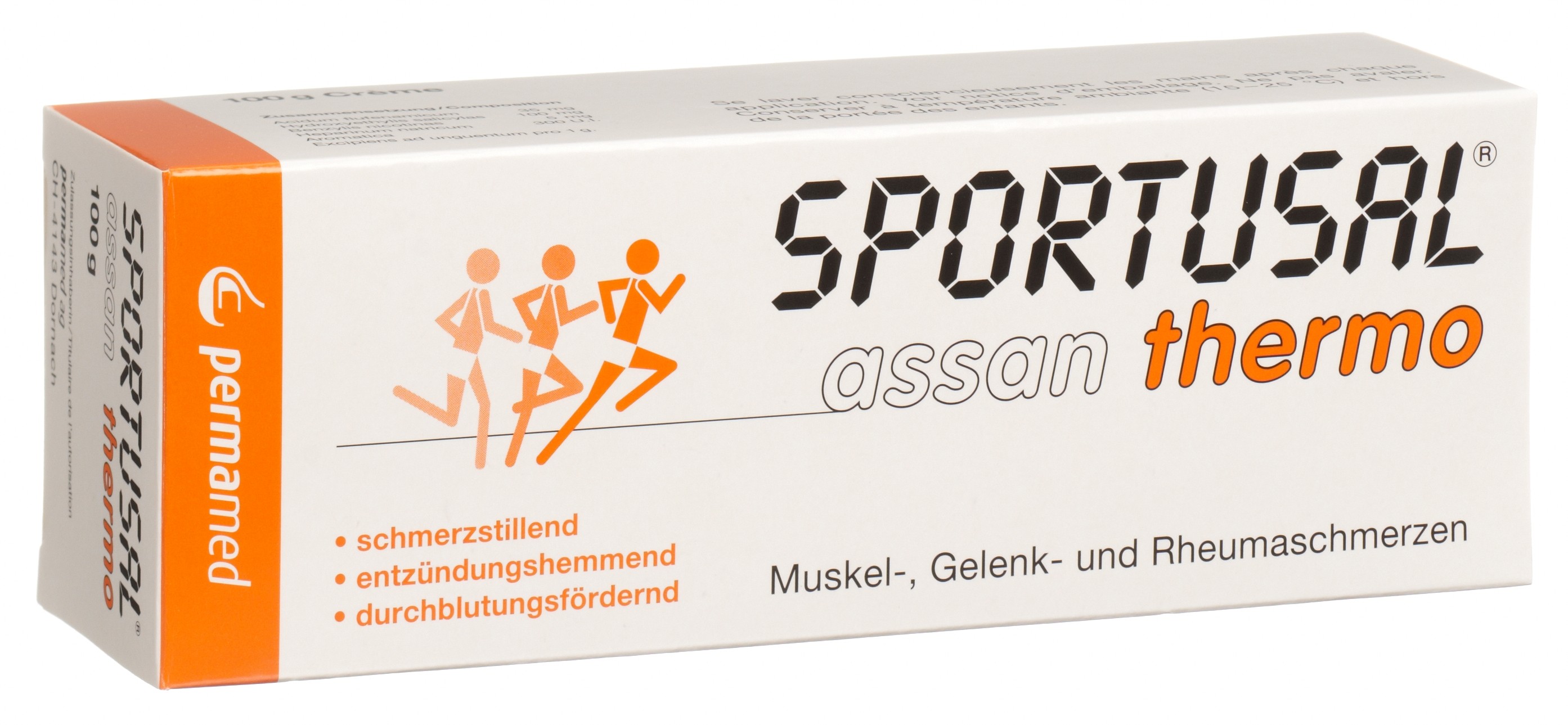 SPORTUSAL thermo<br>100 g, Tube, Creme