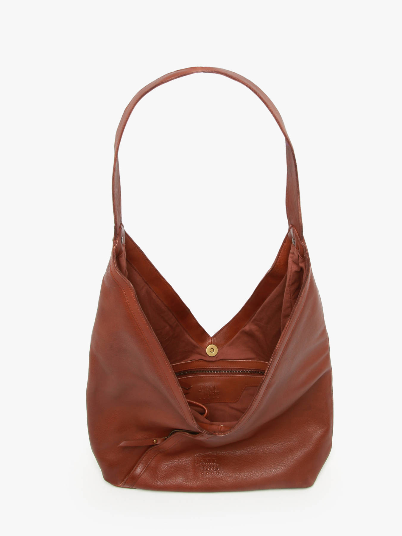 sac port paule Cow cuir BASILIC PEPPER