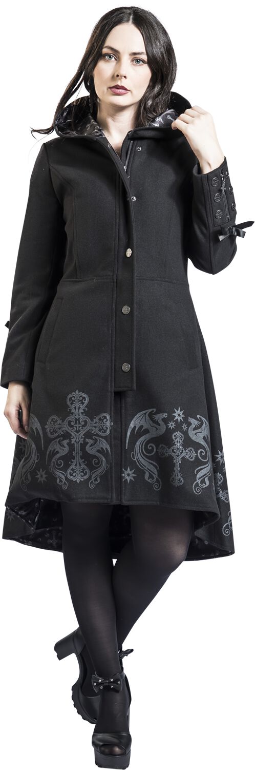 Gothicana X Anne Stokes - Manteau | Gothicana by EMP Manteaux