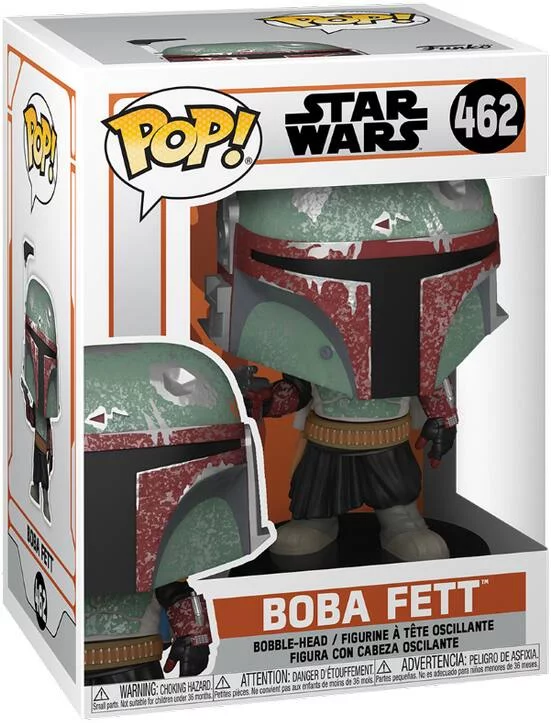 STAR WARS THE MANDALORIAN - FIGURINE POP - BOBA FETT