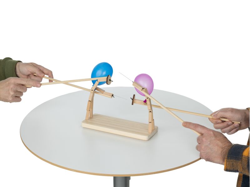 FTM Ballon-Kampfspiel Man Battle Rasantes Spiel für zwei Personen