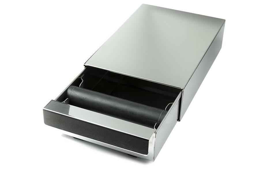 Vitudurm Exclusiv Small poliert<br>Hochwertige Sudschublade für eine komfortable Espressozubereitung