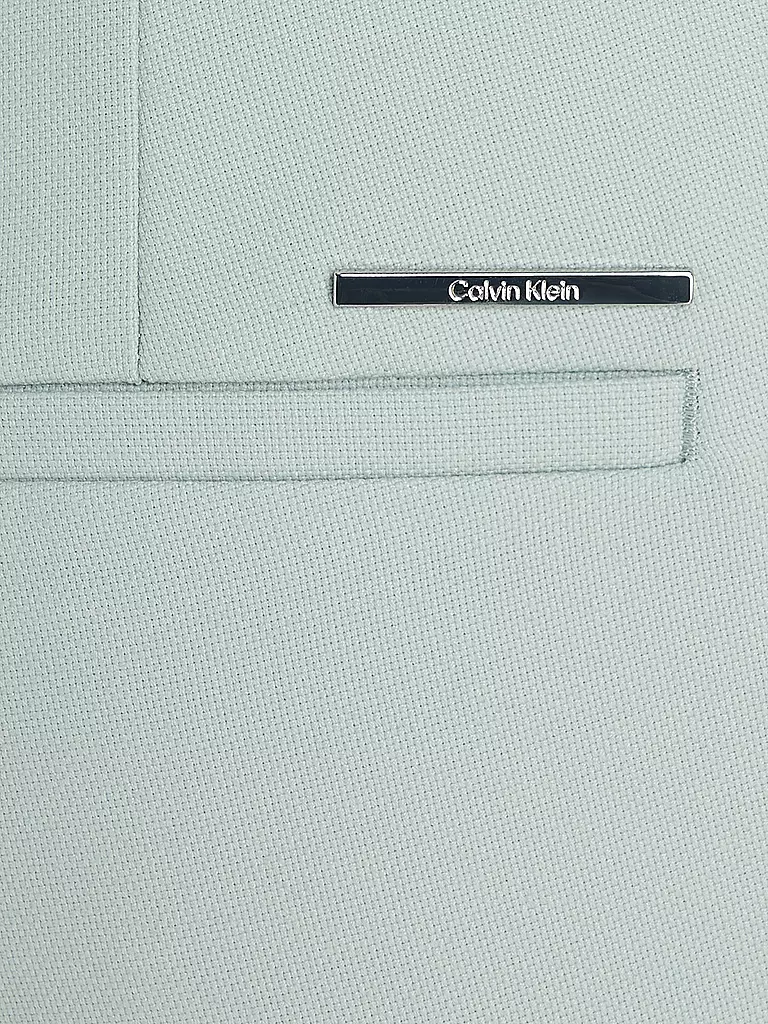 CALVIN KLEIN Businesshose Slim Tapered  hellblau