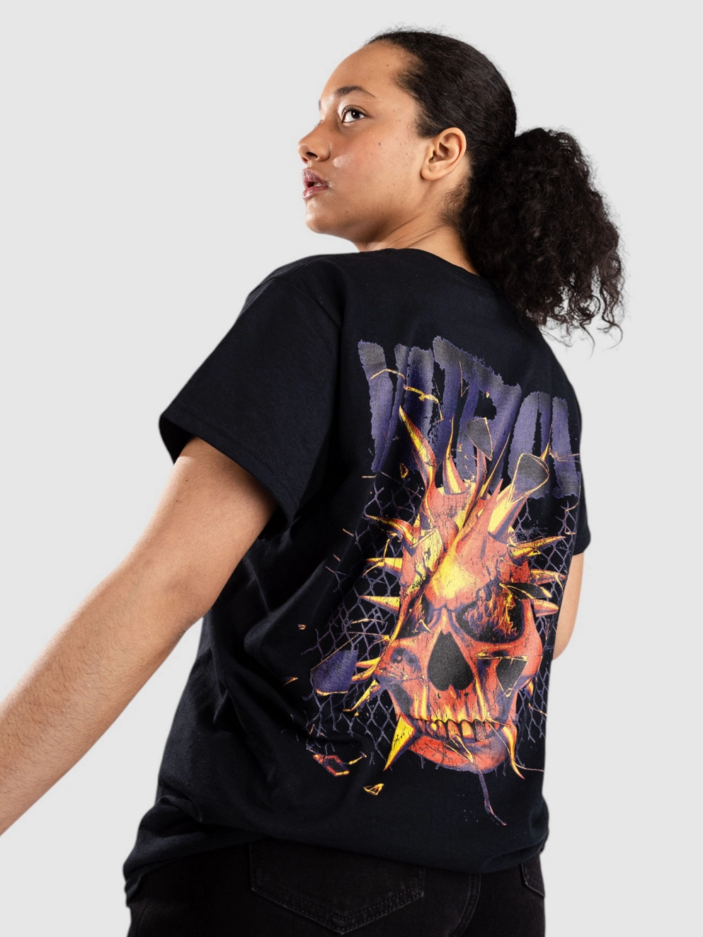 Vitriol Punk Skeleton T-Shirt black