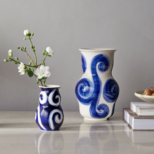 Kähler Tulle Vase, Blå