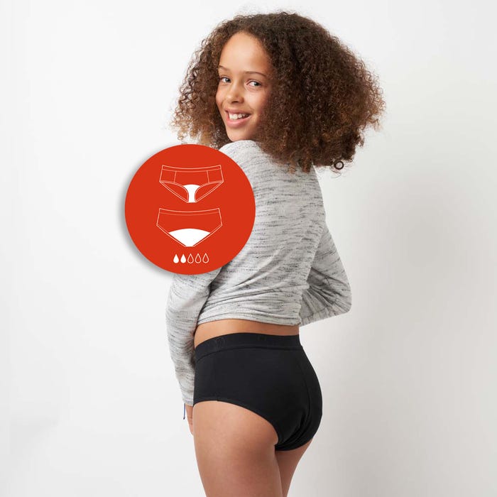Moodies-Tieners menstruatieslip moderate - Moodies