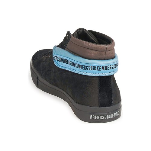 Bikkembergs - PLUS MID SUEDE - Noir