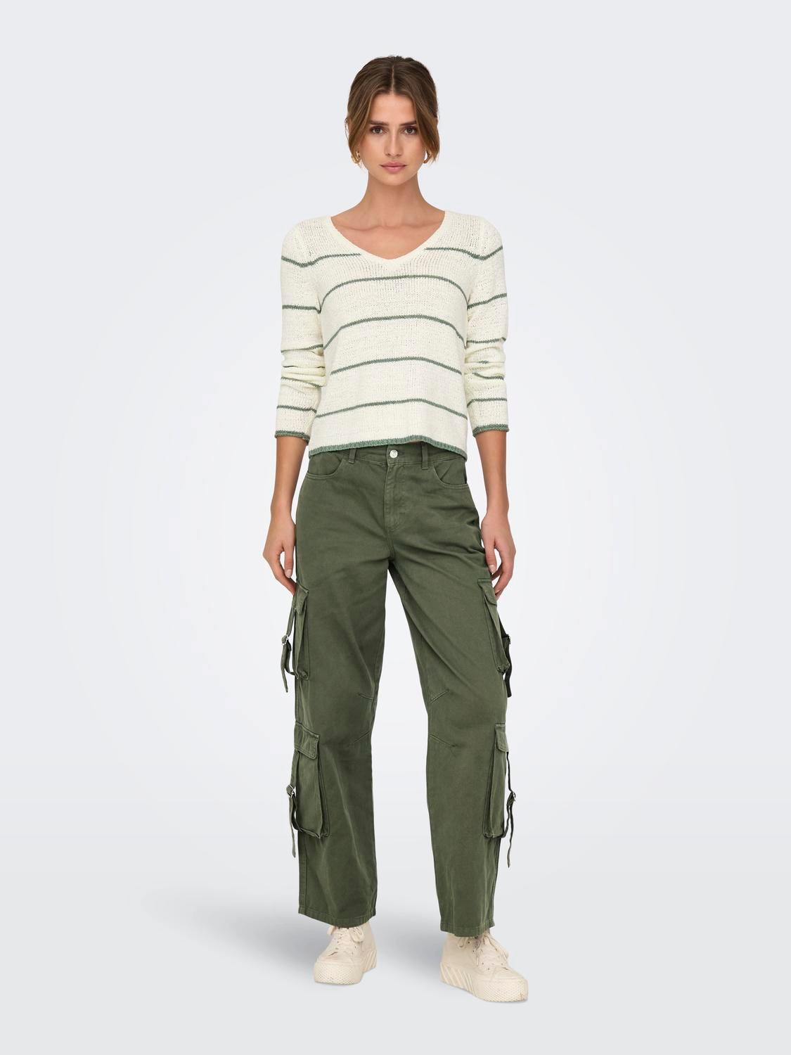 ONLGEENA Strickpullover Cloud Dancer