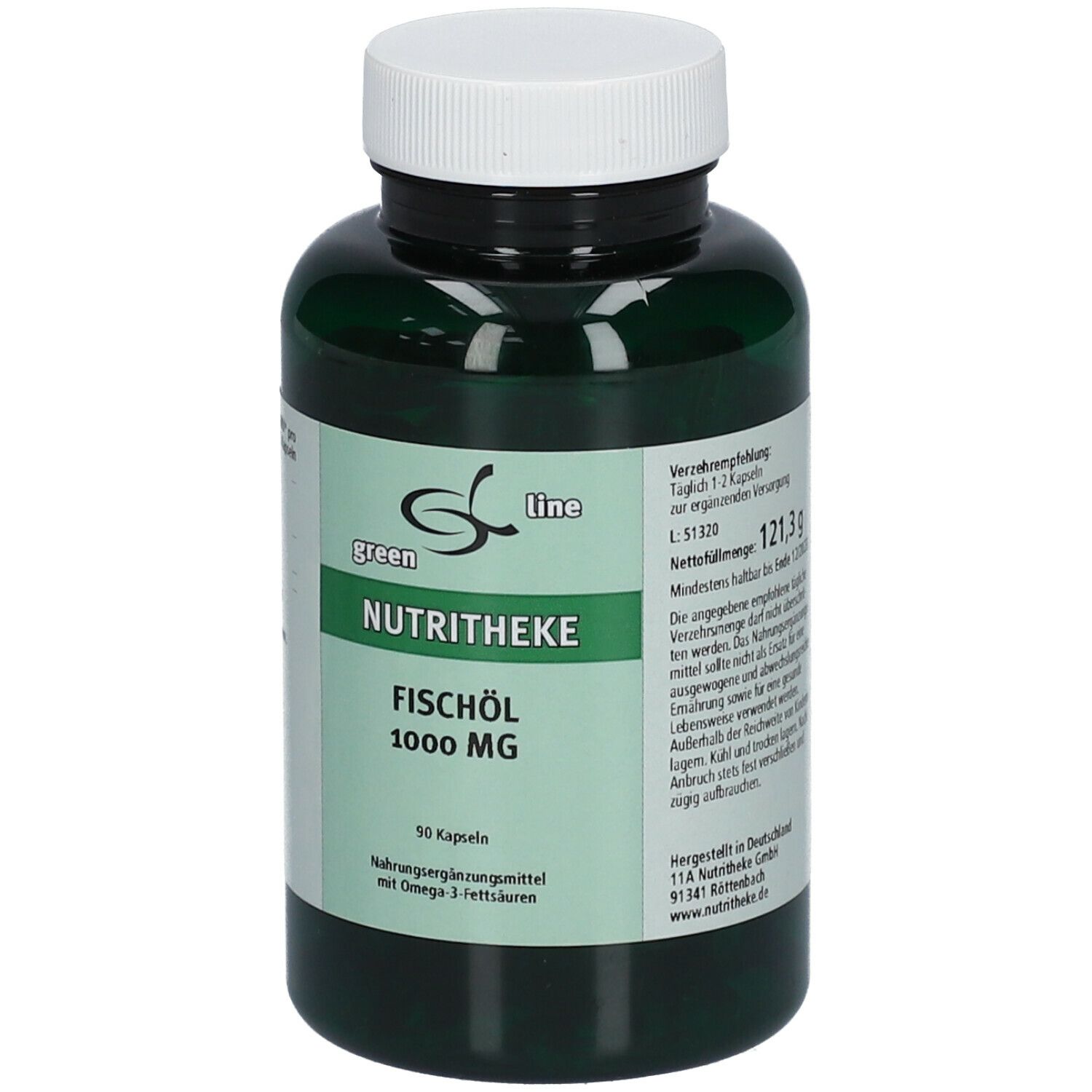 green line NUTRITHEKE Fischöl 1000 mg