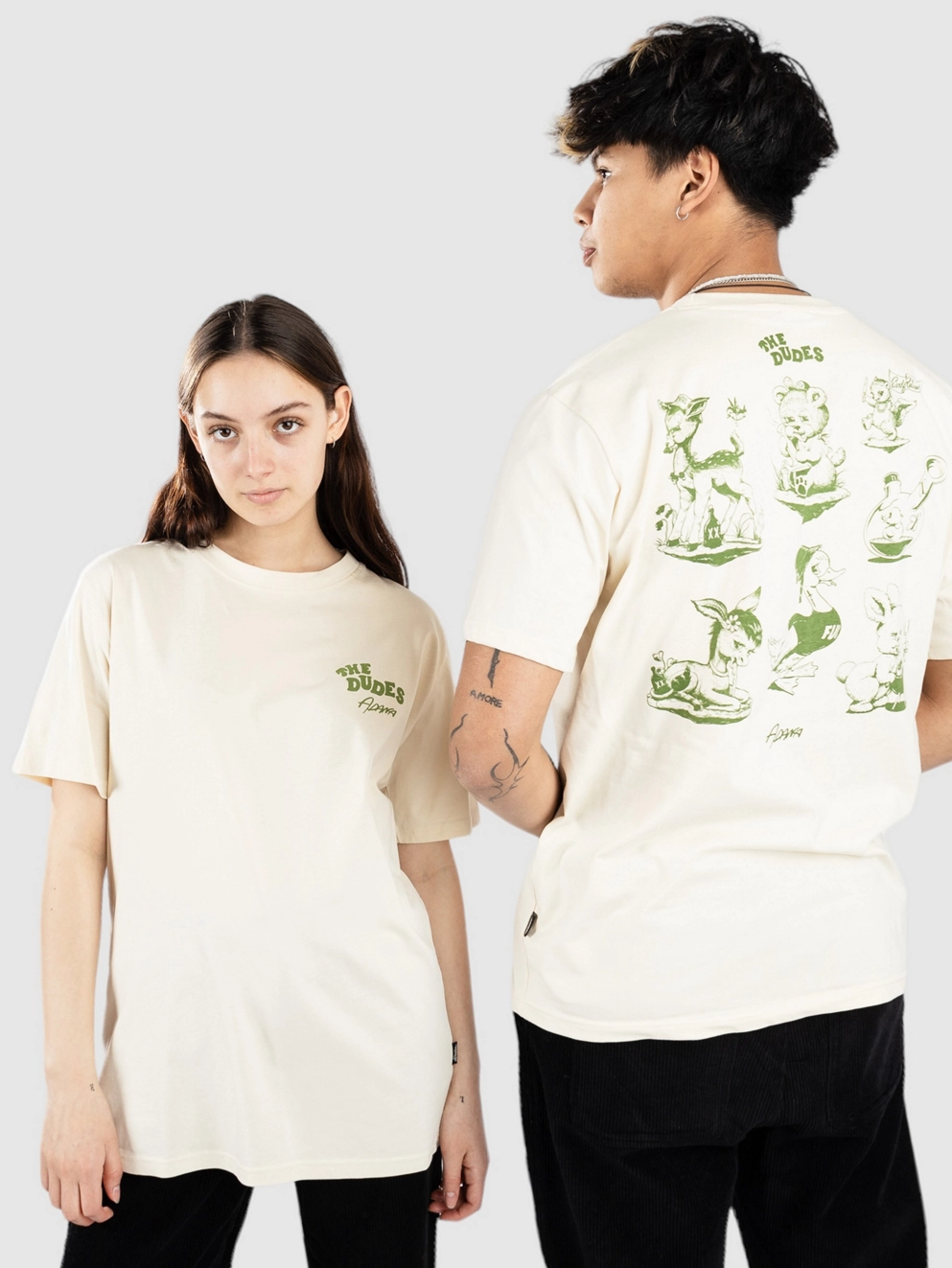 The Dudes Dudes Friends T-Shirt almond milk