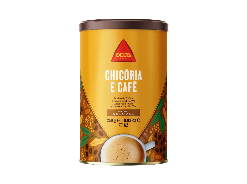 SOLUVEL DELTA CHICORIA E CAFÉ LATA 250G