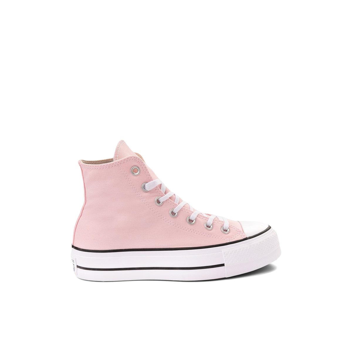 CONVERSE-Ctas lift_hi-Baskets montantes - Talon plat - Rose Clair