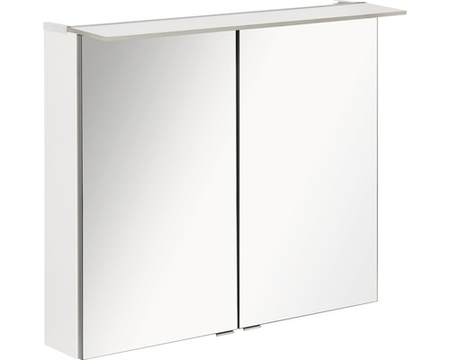 Fackelmann b.perfect LED spiegelkast 80x69x15 cm 2-deurs wit