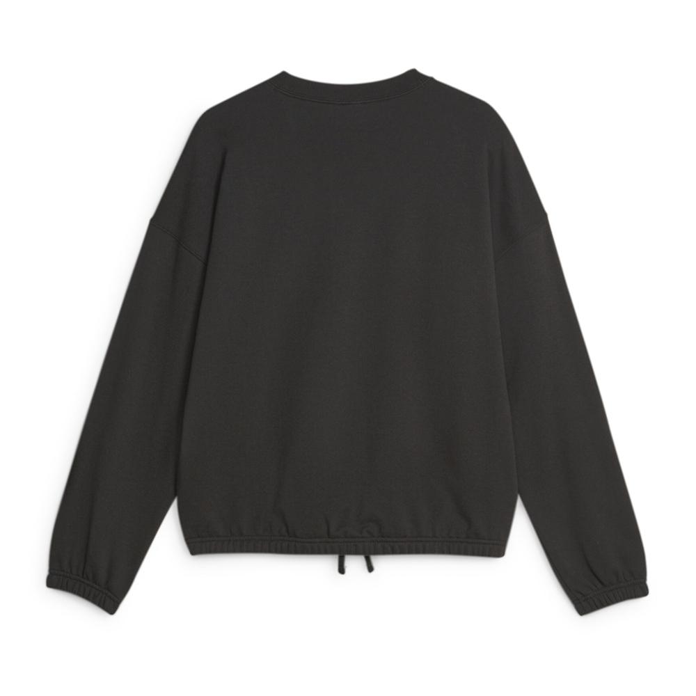 Puma Sweat Noir Femme Puma Downtown Oversized