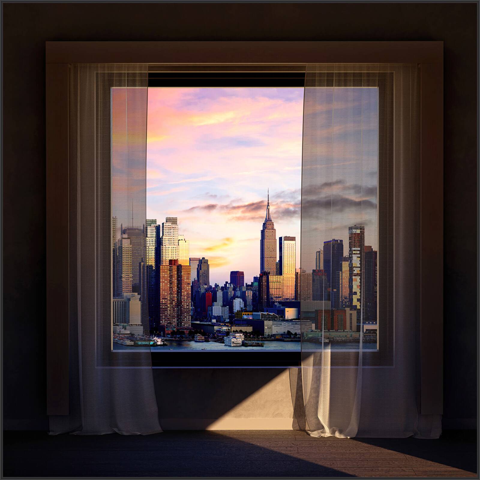 New York Voilage by Luc Dratwa - Limited Edition. Edition of: 150. Signed.