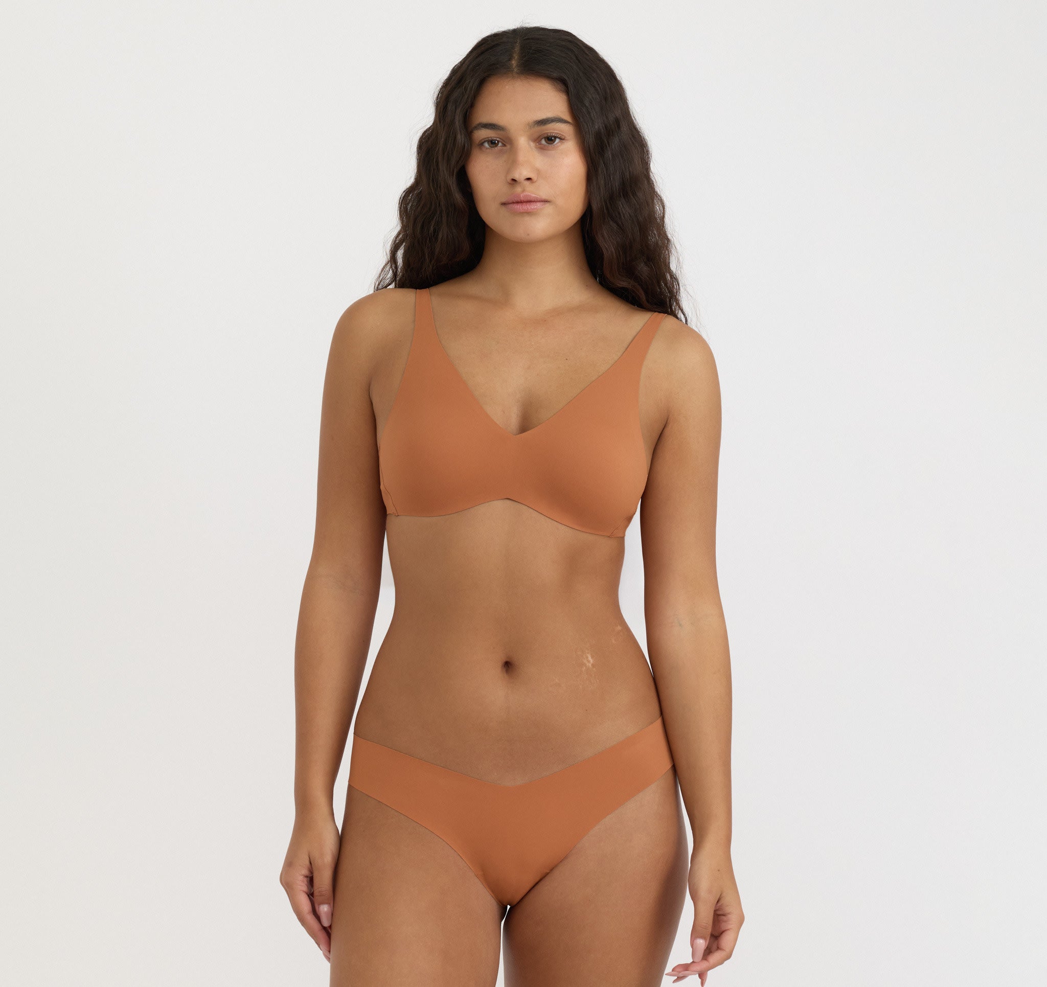 RECYCLED NYLON<br>Bare Cheeky Briefs