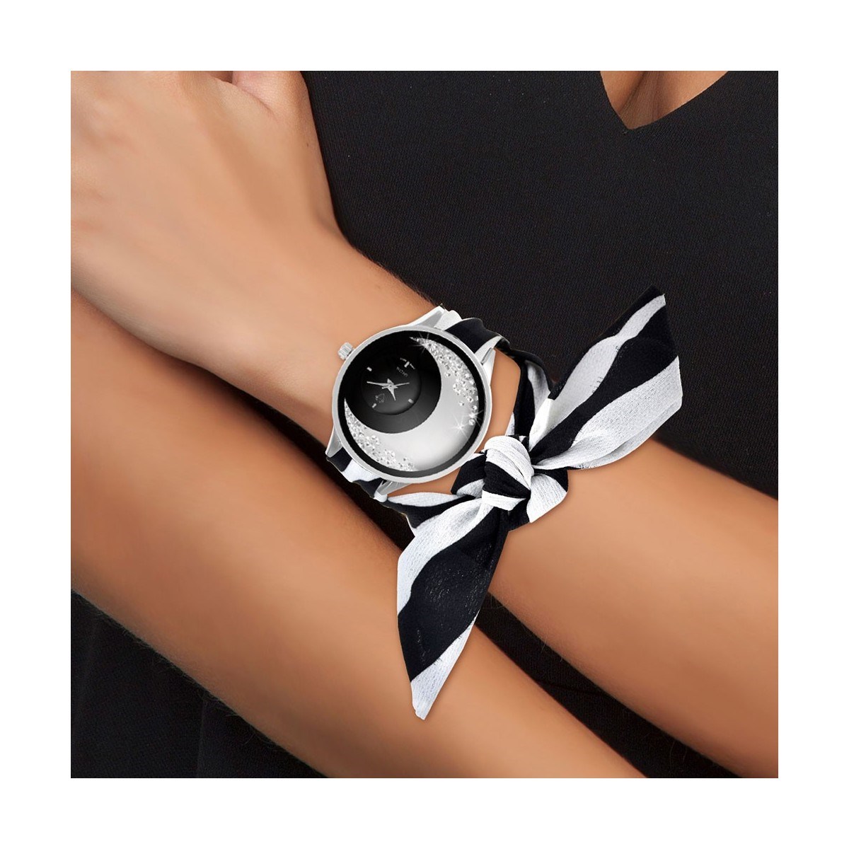 Montre foulard Luna SC Crystal