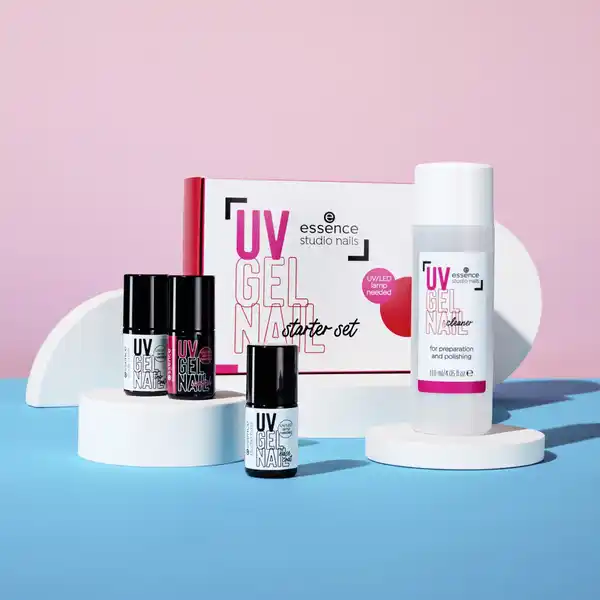 studio nails UV Gel Nail Starter Set 01 Red