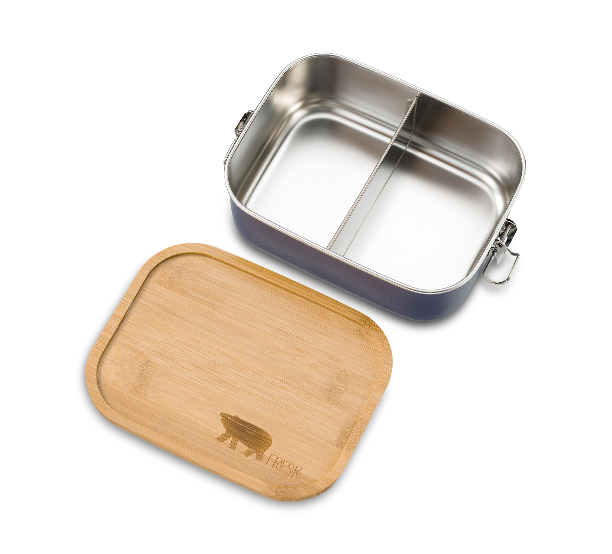 Fresk Lunchbox Uni - Znüniboxen blau
