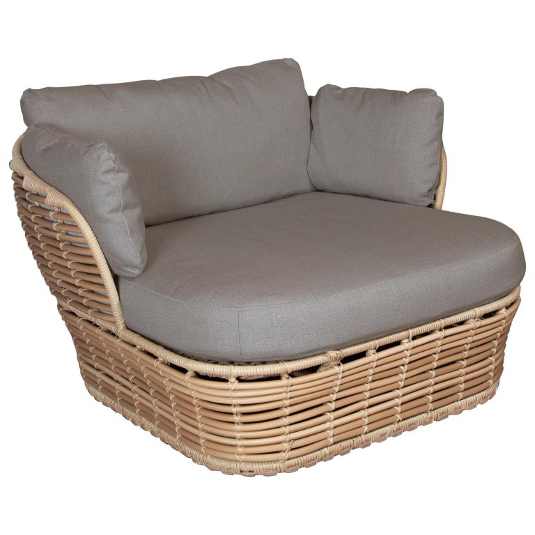 Cane-Line Basket Lounge fauteuil naturel
