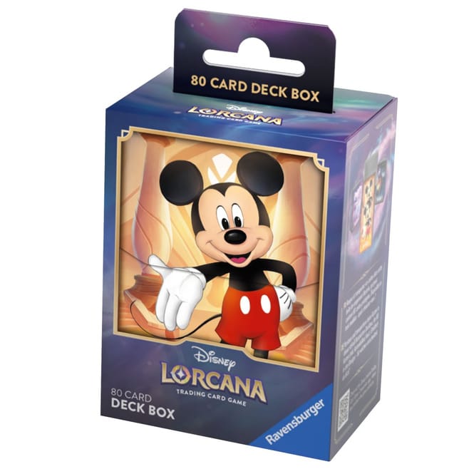 Disney Lorcana Trading Card Game - Das Erste Kapitel - Deck Box Micky Maus
