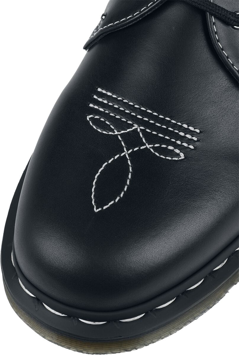 1461 GA - Black Wanama | Dr. Martens Chaussures à lacets