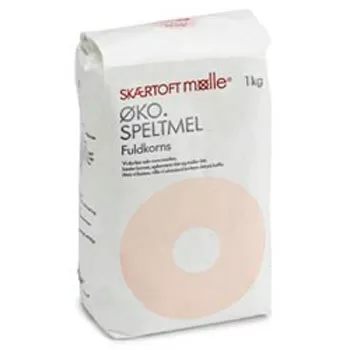 Skærtoft Mølle Speltmel Fuldkorn Ø - 1 kg.