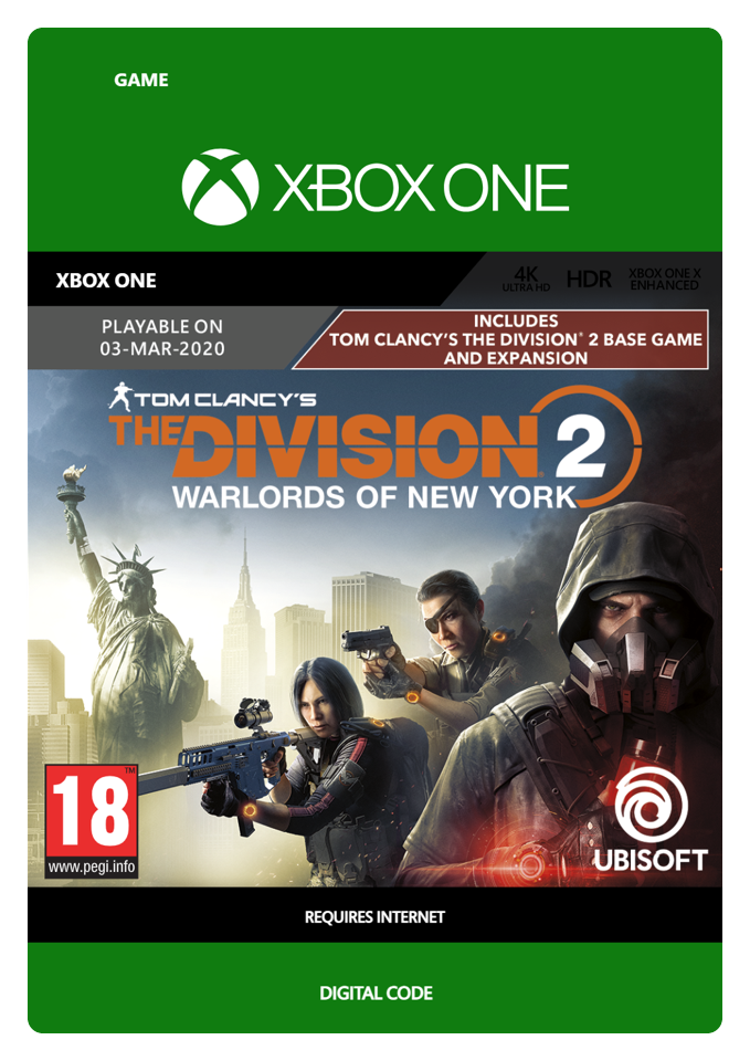 Tom Clancy's The Division 2: Warlords of New York Edition- Xbox One