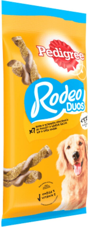 Pedigree Rodeo hondensnack kip en bacon adult 123 g