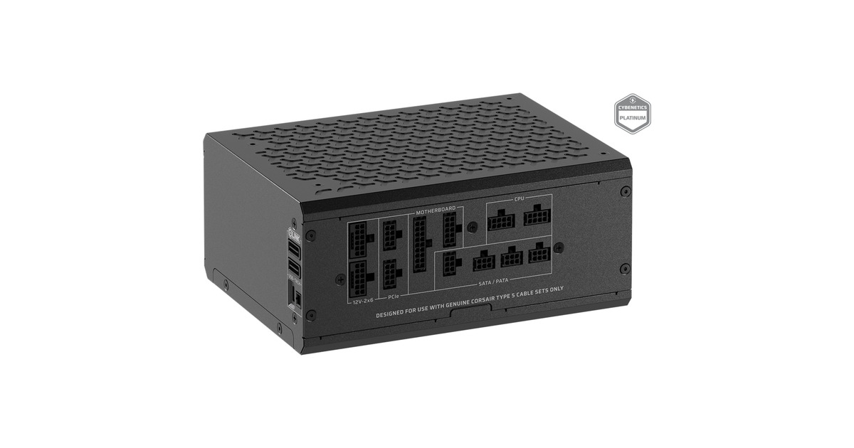 CorsairHX1500i SHIFT modulaire 1500 watt voeding   (Zwart, 2x 12V-2x6, 4x PCIe)