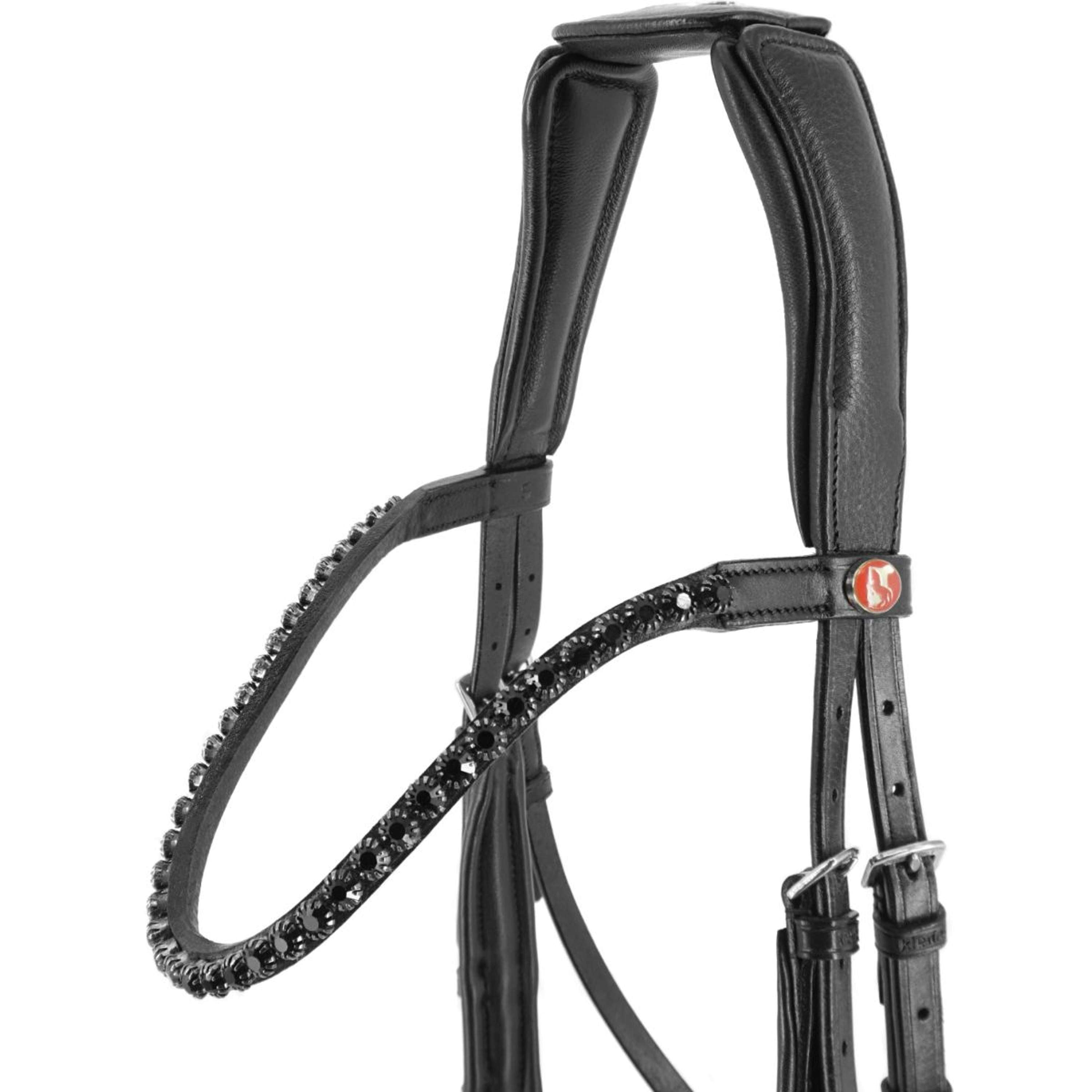 Kieffer Hoofdstel Ultrasoft Ava 2-in-1 Zwart