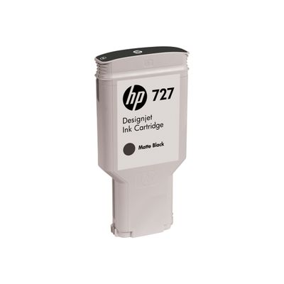 HP 727XL - noir mat - cartouche d'encre originale (C1Q12A)