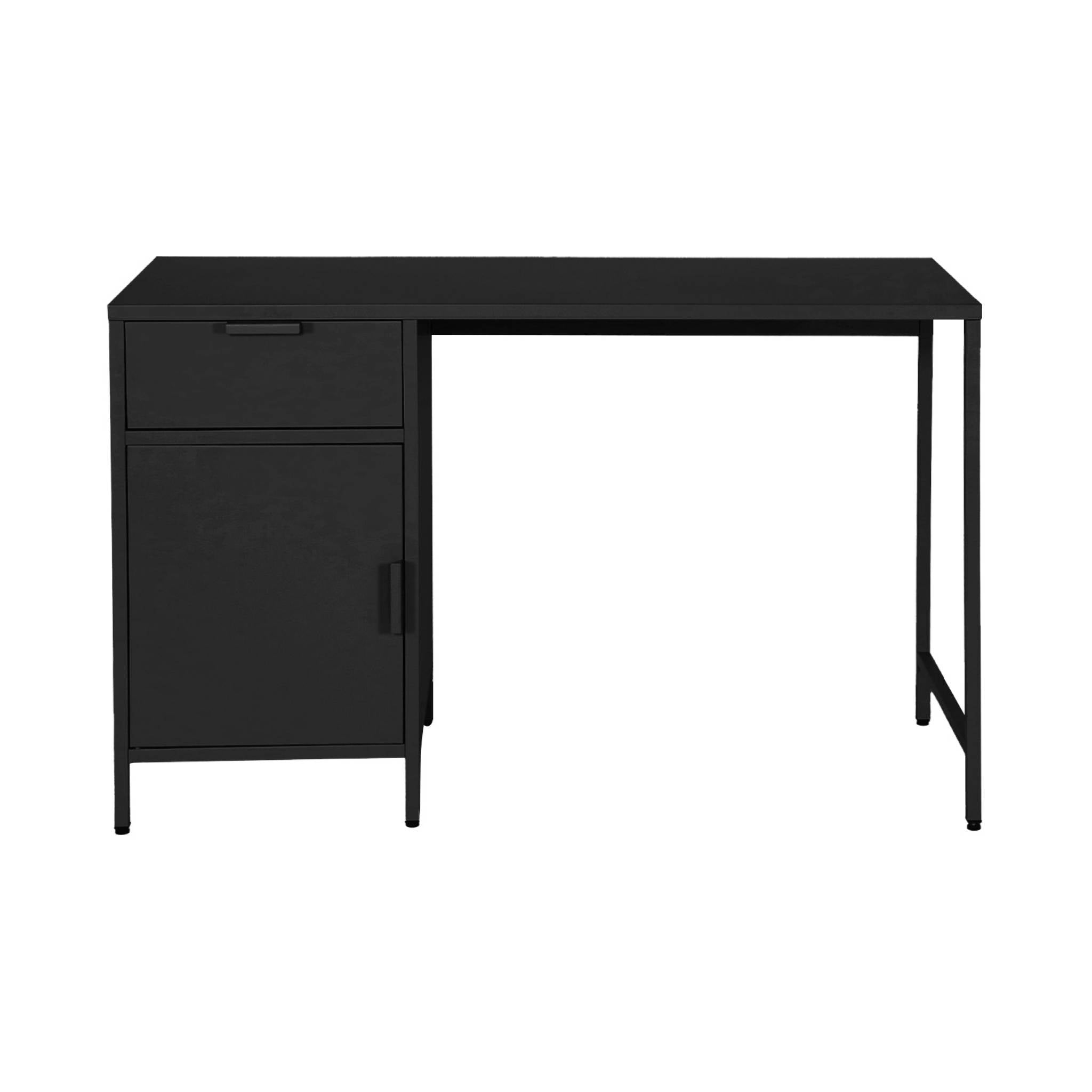 sweeek - Kinderbureau metaal 1 deur en 1 lade