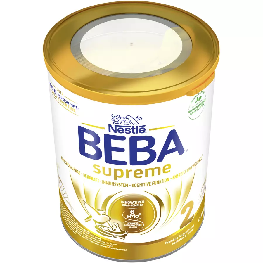 Nestlé BEBA SUPREME 2 Folgemilch 800g nach dem 6. Monat