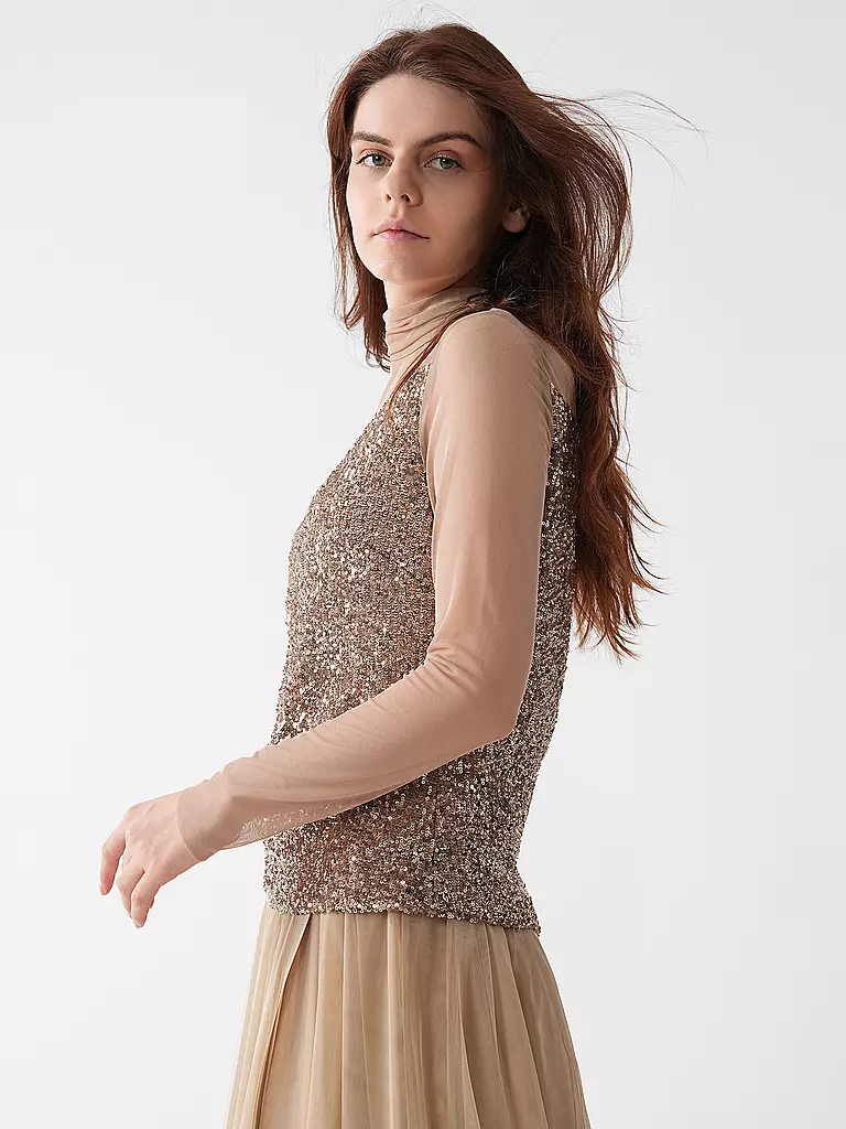 MARC CAIN Bluse beige