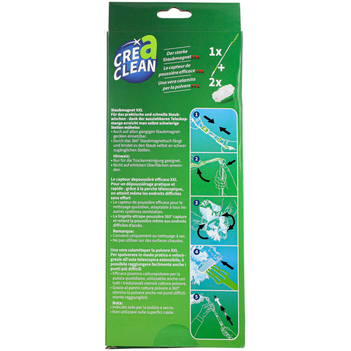 Creaclean Staubmagnet XXL Starter Kit