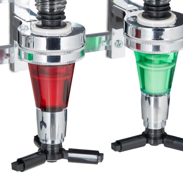 Veggmontert flaskeholder